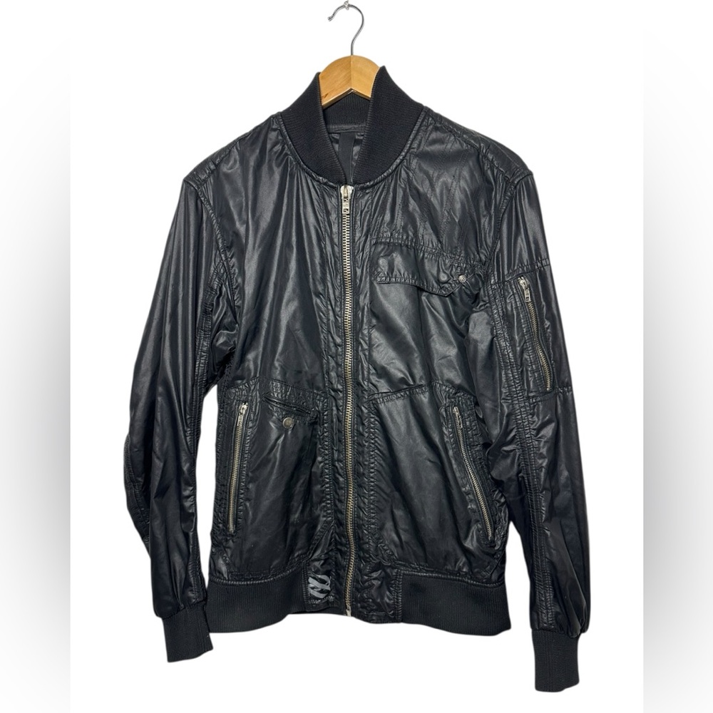 Krakatau Antagonist Survival Kit Black Men’s Bomber Utility Jacket Size Large